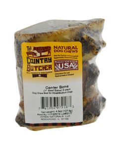 The Country Butcher Beef Center Bone  [1" - 3 Pack]