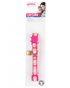 Pawise Cat Collar Pink, 11.8"