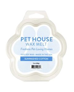 Pet House Sunwashed Cotton Wax Melt, 3oz