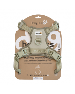 Dexypaws Dog No-Pull Harness, Sage Green, Medium