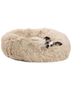 Best Friends by Sheri Donut Shag Bed Taupe [Small]