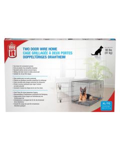 Dogit Two Door Wire Home X-Large