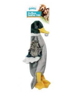 Pawise Stuffless Feather Pals Duck, 19.6" -Large