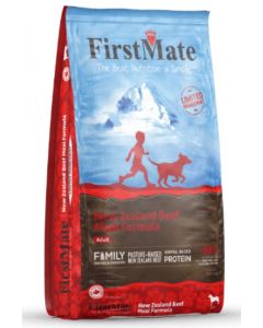FirstMate New Zealand Beef Meal Formula Dog Food, 25lb