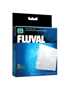 Fluval Poly/Foam Pad C4 (3 Pack)