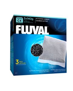 Fluval Activated Carbon C4 (3 Pack)