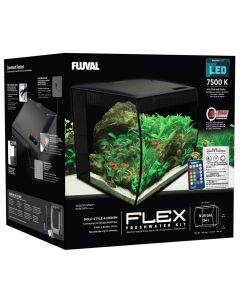 Fluval Flex Aquarium Kit (9 Gallon)