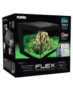 Fluval Flex Aquarium Kit (15 Gallon)