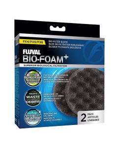Fluval Bio-Foam+ Filter Pads FX4/FX5/FX6 [2 Pack]