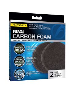 Fluval Carbon FX4/FX5/FX6 Foam Pads [2 Pack]