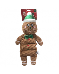 Pet W Gingerbread Tummy Squeaker