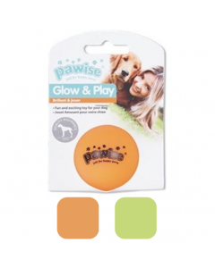 Pawise Glow & Play Ball, 1.9" -Small