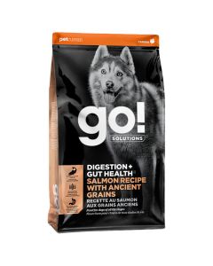 Go! Solutions Digestion + Gut Health Salmon Recipe with Ancient Grains Dog Food