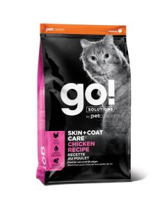 Go! Solutions Skin + Coat Care Chicken Cat Food