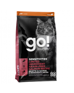 Go! Solutions Sensitivities Limited Ingredient Grain-Free Salmon Cat Food [3lb]