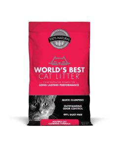 World's Best Multiple Cat Clumping Cat Litter 