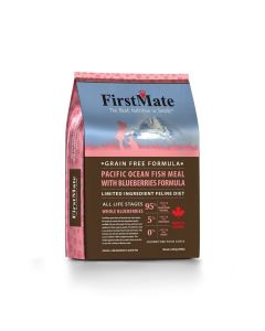 FirstMate Pacific Ocean Fish Meal with Blueberries Formula Cat Food 