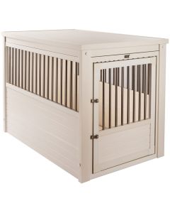 New Age Pet Crate & Table Antique White [X-Large]