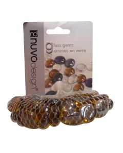 Nuvo Design Glass Gems Amber (225g)