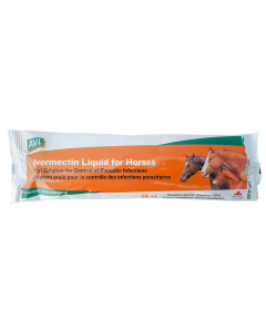 AVL Ivermectin Liquid for Horses Single-Dose Syringe [15ml]