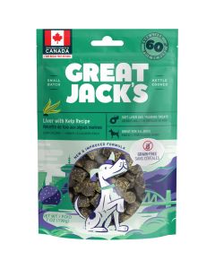 Great Jack's Liver with Kelp Recipe Grain Free Dog Treats [198g]