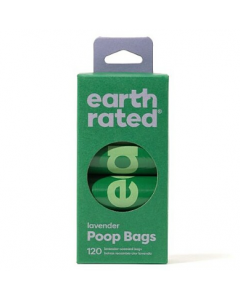 Earth Rated Poop Bags Scented (120 Bags)