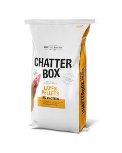 Chatterbox by Ritchie-Smith 18% Layer Pellets [20kg] 