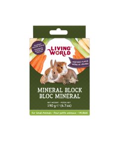 Living World Mineral Block Vegetable Flavour [190g]