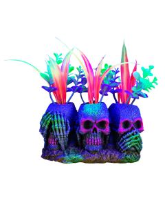 Marina iGlo Skulls with Plants [3" x 3"]