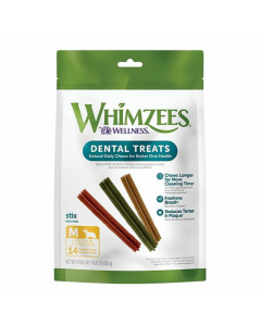 Whimzees Stix, Medium, 14 Pack