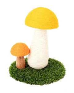 Pawise Mushroom Scratcher, 15.75"