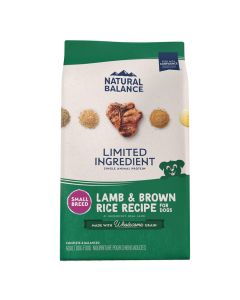 Natural Balance Lamb & Brown Rice Small Breed Dog Food