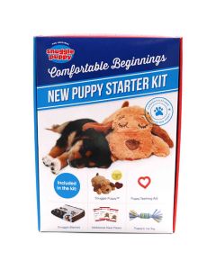 Snuggle Puppy Comfortable Beginnings New Puppy Starter Kit Blue