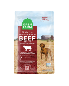 Open Farm Grain Free Grass Fed Beef Dog Food, 22lb