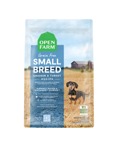 Open Farm Grain Free Turkey & Chicken Small Breed Dog Food, 4lb