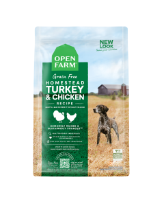 Open Farm Grain Free Homestead Turkey & Chicken Dog Food, 22lb