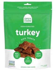 Open Farm Dehydrated Turkey Dog Treats, 4.5oz