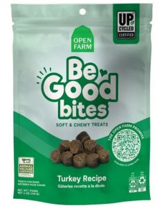 Open Farm Be Good Bites Turkey Dog Treats, 6oz