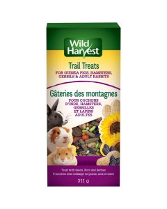 Wild Harvest Trail Treats for Guinea Pigs, Hamsters, Gerbils, & Adult Rabbits [311g]