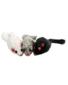 Pawise Plush Mouse Cat Toy, 2"