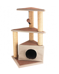 Pawise Cat's Den Scratching Post, 32.2"
