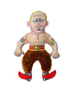 Fuzzu Rootin' Tootin' Putin Cat Toy with Organic Catnip [8"]