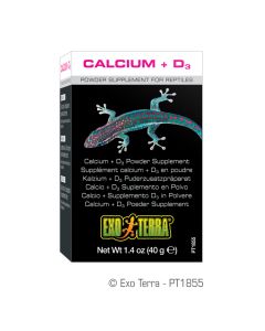 Exo Terra Calcium & Vitamin D3 Supplement (40g)