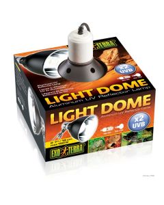 Exo Terra Light Dome Aluminum UV Reflector Lamp