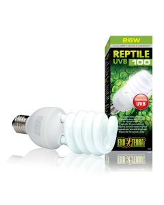 Exo Terra Reptile UVB100 Tropical Bulb 26W