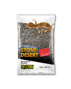 Exo Terra Stone Desert Substrate Bahariya Black [22lb]