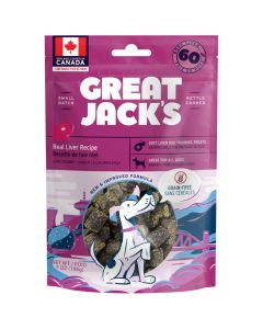 Great Jack's Real Liver Recipe Grain Free Dog Treats [198g]