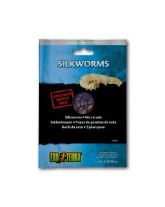 Exo Terra Vacuum Packed Silkworms [15g]