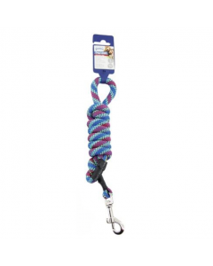 Pawise Reflective Rope Dog Leash, 13mmx1.2m, Blue