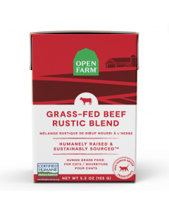 Open Farm Beef Rustic Blend Cat Food, 156g